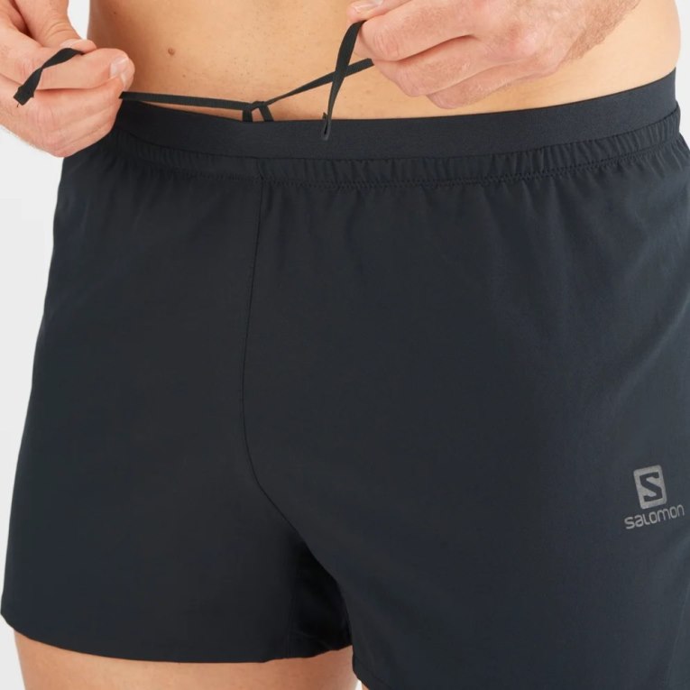 Bermudas Salomon Cross 3'' Hombre Negros | MX JUQI419